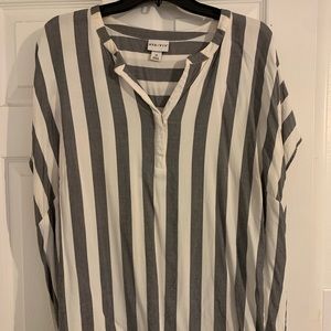 Ava Viv striped top 3X